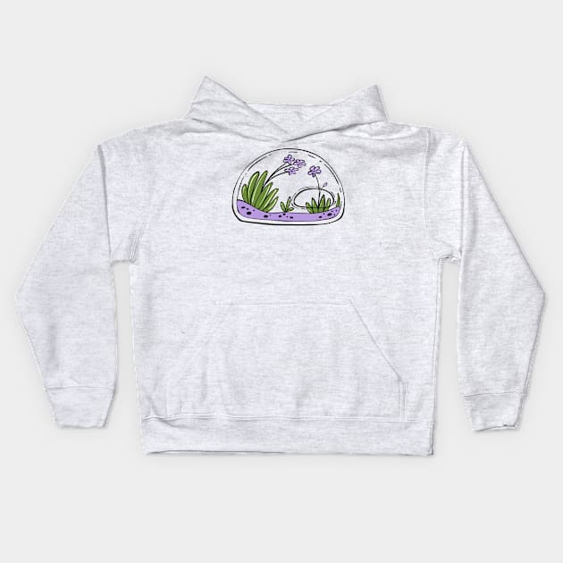 Gender queer Potion Terrarium Hidden colors Kids Hoodie by Eren